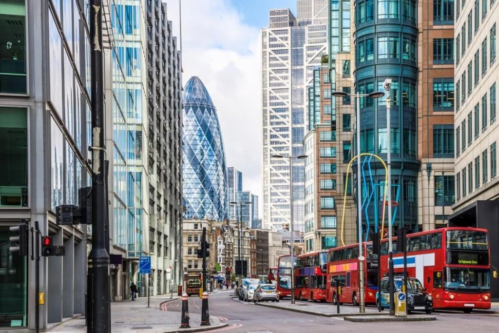 Gorgeous Flatb Central London Liverpool St Station Exterior foto